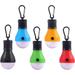 FERSWE 5 Packs Camping Light Bulb Portable LED Camping Lantern Camp Tent Lights Lamp Camping Gear and Equipment with Clip Hook for Indoor and Outdoor Hiking Backpacking Fishing Outage Emergency