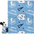 Northwest x Disney North Carolina Tar Heels Mickey Hugger Pillow & Silk Touch Throw Set