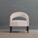 Camille Accent Chair - Rodman Seaqual Alabaster - Frontgate