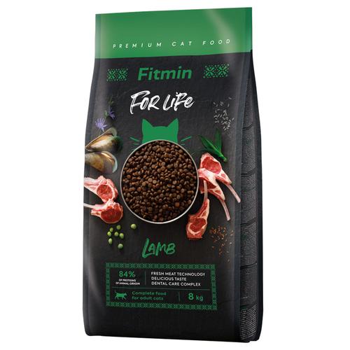 8kg Fitmin Cat For Life Adult mit Lamm Katzenfutter trocken