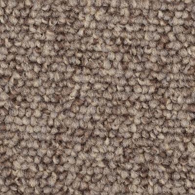 Teppichboden BODENMEISTER "Baltic, Schlinge - meliert, Made in Belgium", braun (braun hell, grau), B:400cm H:5mm L:600cm, Polyamid, Teppiche, Wohnzimmer, Schlafzimmer, Kinderzimmer, Breite 400/500 cm Image