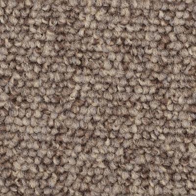 Teppichboden BODENMEISTER "Baltic, Schlinge - meliert, Made in Belgium", braun (braun hell, grau), B:500cm H:5mm L:450cm, Polyamid, Teppiche, Wohnzimmer, Schlafzimmer, Kinderzimmer, Breite 400/500 cm Image