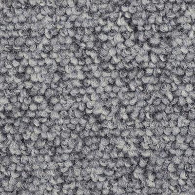 Teppichboden BODENMEISTER "Baltic, Schlinge - meliert, Made in Belgium", grau, B:500cm H:5mm L:200cm, Polyamid, Teppiche, Wohnzimmer, Schlafzimmer, Kinderzimmer, Breite 400/500 cm Image