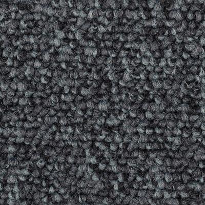 Teppichboden BODENMEISTER "Baltic, Schlinge - meliert", grau (anthrazit grau), B:500cm H:5mm L:900cm, Polyamid, Teppiche, Wohnzimmer, Schlafzimmer, Kinderzimmer, Breite 400/500 cm Image