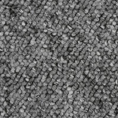 Teppichboden BODENMEISTER "Astano, Schlinge, Made in Netherlands", grau (hell, grau), B:400cm H:6mm L:650cm, Polypropylen, Teppiche, meliert, Breite 400 oder 500 cm, Wohnzimmer, Schlafzimmer