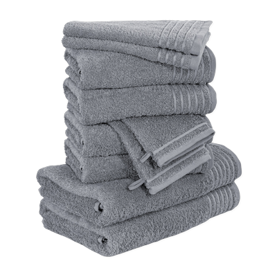 Möve Handtuchset New Classic 10-TLG stone Image