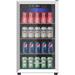 Honeywell 115 Cans (12 oz.) Freestanding Beverage Refrigerator Glass | 33.1 H x 18.9 W x 17.3 D in | Wayfair H115BCS