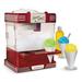 Nostalgia Retro Single Countertop Snow Cone Maker, Stainless Steel in Red | 13.5 H x 10.5 W x 10.75 D in | Wayfair 082677236029