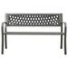 Wildon Home® Close Surabaya Steel Park Bench > Surabaya Classic Patio Steel Park Bench Durable Outdoor Bench Stylish Garden Bench for Relaxation Metal | Wayfair