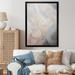 Wrought Studio™ Gold & Grey Line Art In Motion II Gold & Gray Line Art In Motion II On Canvas Print Canvas, in Blue/Gray/Pink | Wayfair