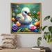 Harper Orchard Cute Baby Swan I Framed On Canvas Print Canvas | 30 H x 30 W x 1 D in | Wayfair 0DB9F912C25946FFAB2F1BB0AA1CF4DB