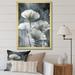 Bay Isle Home™ Tropical_Palm_Art_For_Ginkgo Art IV Tropical Palm For Ginkgo IV On Canvas Print Canvas in Black/Gray/White | Wayfair