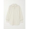 Golden Goose - Striped Cotton-poplin Shirt - Off-white