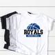 Kids Basketball Shirts With Optional Name On Back. Youth Shirts