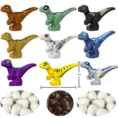 Jurassic Welt Park Dinosaurier Bausteine Dinosaurier Ei Baby Indoraptor Pterosauria Tier Ziegel