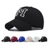 Baseballkappe Snapback Hut Sonnenhut Frühling Sommer Herbst Baseballkappe C H K P N M Buchstabenkappe Hip Hop Fitted Cap Hüte für Männer Frauen