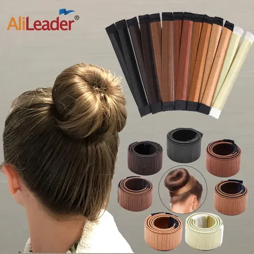 Ali leader neue Donut Stirnband Frauen Haarschmuck Mädchen magische Haare Magie DIY Werkzeug