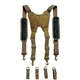 MeloTough Tactical Harness Tactical Suspenders 1.5 inch Police Suspenders for Duty Belt Suspender