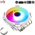 CPU Ventilador Fan RGB ARGB PWM 4PIN Intel LGA 1150 1151 1155 1156 1200 1700 2011 X79 X99 AMD AM3