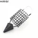 Hirisi 20g/30g/45/60g Carp Fishing Feeder Cage with Iron Head Portable Fishing Cage Basket Feeder