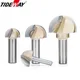 Core Box Round Cove Nose Bit Tungsten Carbide CNC Woodworking Groove Tools Router Bits for Wood 1/2