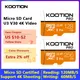 KOOTION T1Pro Micro SD Card 64GB 128GB 256GB Flash Memory Cards A1 V30 U3 Class 10 High Speed