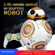 RC Robot 2.4G Remote Control With Sound Action Figure Upgrade Intelligent BB8 Ball Droid Robot BB-8