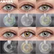 AMARA Natural Color Lens Eyes 1Pair Color Contact Lenses For Eyes Beauty Contact Lenses Eye Cosmetic