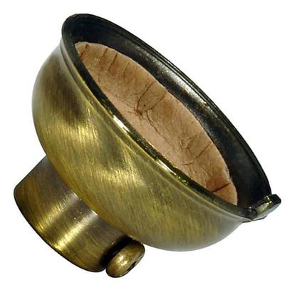 Satco 82245 - 3 Piece 1/4 IP Antique Brass Cap with Paper Liner (80-2245)