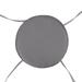 Halloween Decorations Round Garden Chair Pads Seat Cushion for Outdoor Bistros Stool Patio Dining Room Four Ropes Halloween Decor Polyester Dark Gray