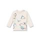 Sanetta Baby-Jungen 115579 Shirt, White Whisper, 92