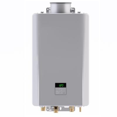 Rinnai RE140IN 5.3 GPM 140,000 BTU 120 Volt Natural Gas Tankless Water - Silver
