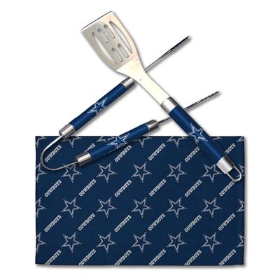 NFL Dallas Cowboys 3-piece BBQ Grill Utensil Set - N/A