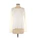 Forever 21 Long Sleeve Blouse: Ivory Tops - Women's Size Small