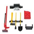 Mnycxen 6Pcs 10008 RC Decoration Tool Set Kit RC Accessories for 1:10 RC Rock Crawler