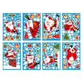 Christmas Window Clings Christmas Window Clings Christmas Window Stickers Christmas Window Decals 8 Sheets Christmas Window Decorations Window Clings for Glass Windows