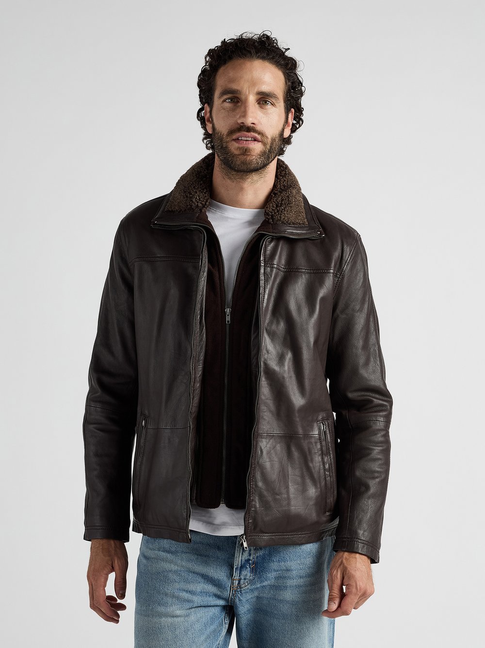 JCC Lederjacke Herren braun, 54 Image