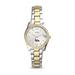 Women's Fossil Silver/Gold Polk State College Eagles Scarlette Mini Two-Tone Stainless Steel Watch