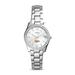 Women's Fossil Silver Wisconsin-Stevens Point Pointers Scarlette Mini Three-Hand Date Watch