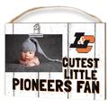 Lewis & Clark College Pioneers 8" x 10" Cutest Little Fan Weathered Team Logo Clip Photo Frame