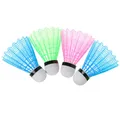 4 x Dark Night Glowing Birdies éclairage volants de badminton volant pour le sport