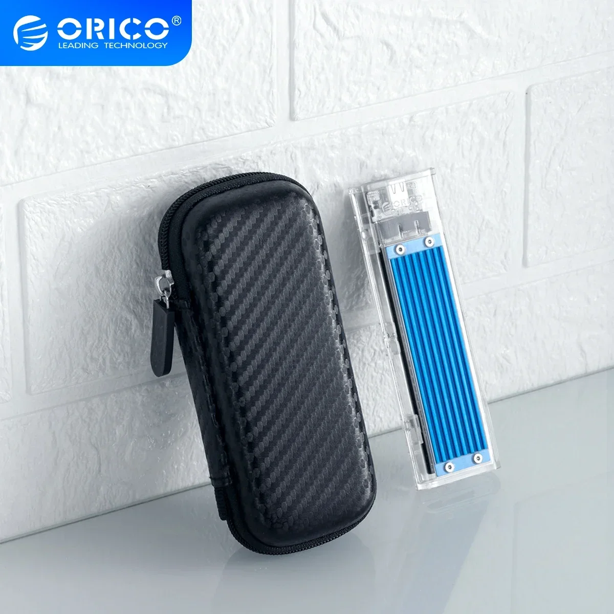 ORICO M.2 NVMe étui pour disque dur EVA Portable HDD stockage sac de Protection pour disque dur externe M.2/écouteurs/ligne de données étui pour disque dur