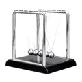 Y4UD-Balle d'équilibre en métal pour berceau Newtons portable jouet physique scientifique Fidget