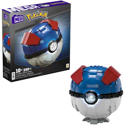 Spielbausteine MEGA "MEGA Pokémon, Jumbo Superball" bunt Kinder mit Licht