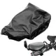 Housse de coussin de moto en tissu extensible housse de siège enduite imperméable à la pluie et à