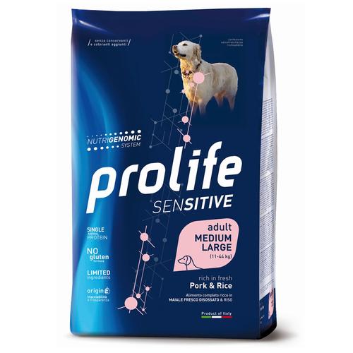 Dog Prolife Sensitive Schwein & Reis - 10 kg