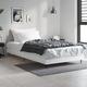 Design In - Lit simple,Cadre de lit blanc 90x190 cm bois d'ingénierie vidaXL