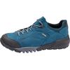 Schnürschuh WALDLÄUFER "H-Fritz", Herren, Gr. 10 (44,5), blau (türkis, schwarz), Gummi, Nubukleder, Textil, sportlich, Schuhe, Freizeitschuh, Outdoorschuh, Sneaker mit TEX-Ausstattung, H-Weite