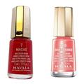 Mavala Mini Nail Polish 5ml - 7 Macao - 169 Waikiki Orange - Combi Pack