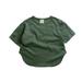 Esaierr Toddler Girls Boys T Shirts Baby Tees Round Neck Pullover Short-Sleeved T-Shirt Kids T Shirts